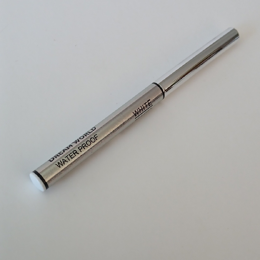 Dream World Waterproof White Lip & Eye Liner Twist Up Pencil - 0.36 Gm